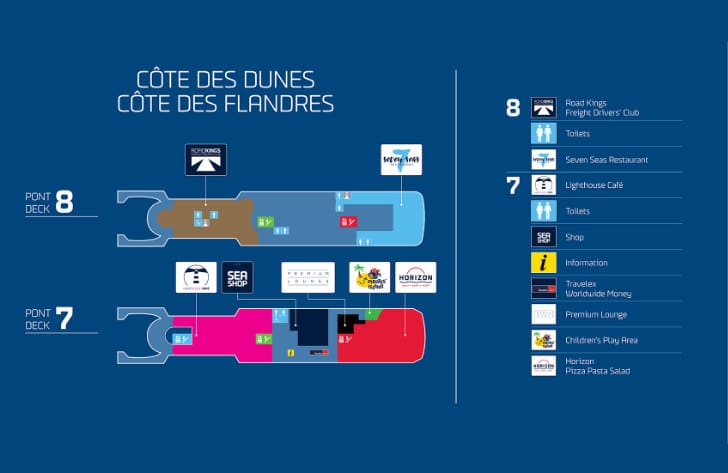 Côte Des Dunes Deck Plan