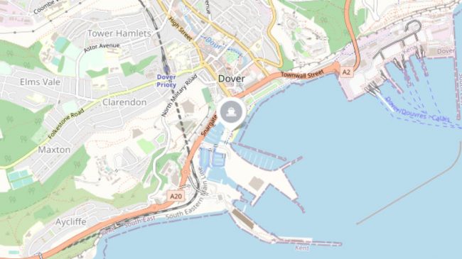 Where is Dover Ferry Port?