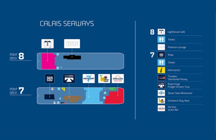 Calais Seaways Deck Plan